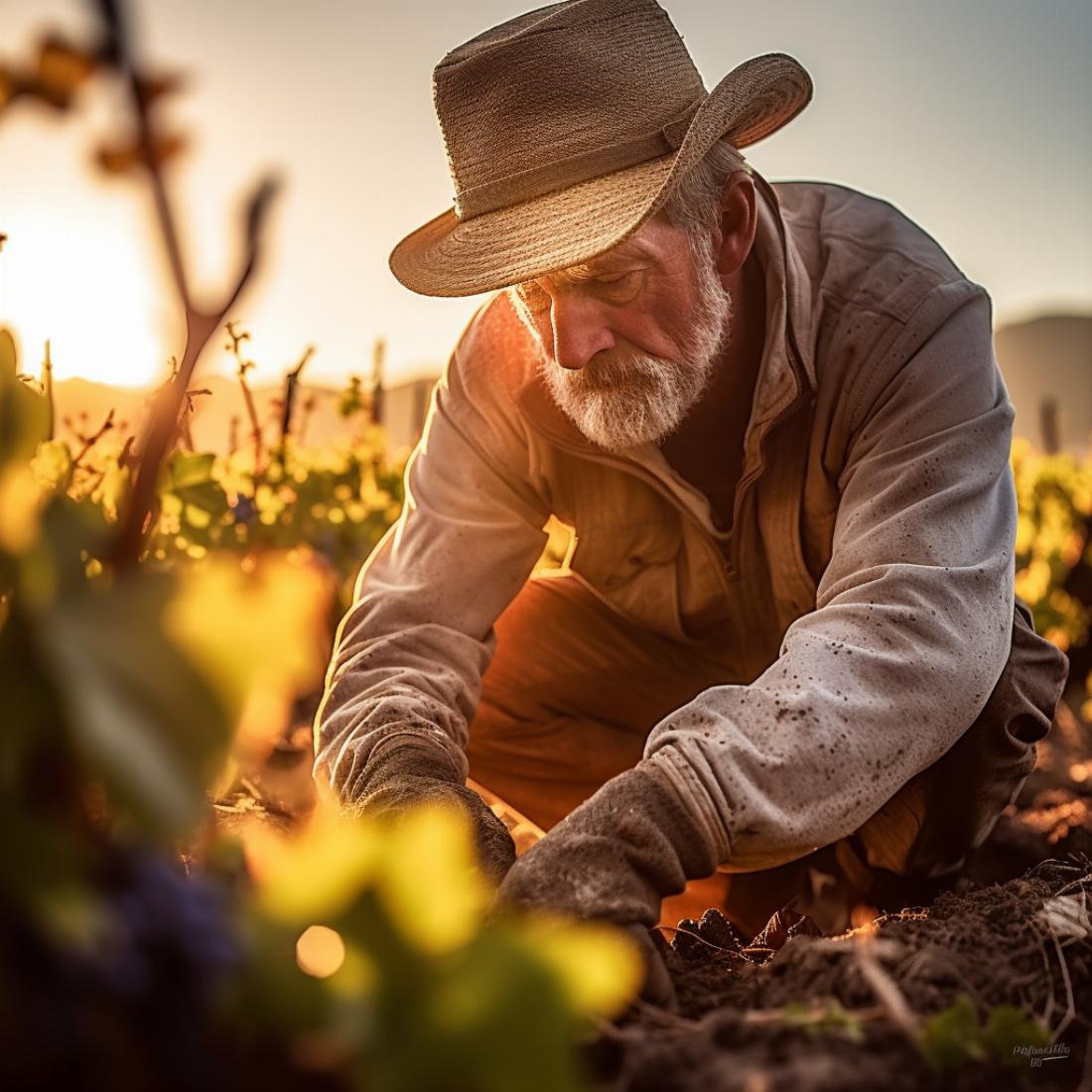 Les producteurs de vins biologiques n'utilisent pas de produits chimiques ou nocifs pour la santé et l'environnement